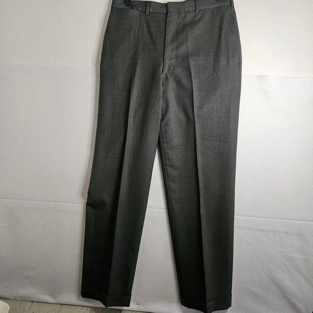 H‎ Freeman & Son George J Good Berkeley Suit Gray 2 Button Cuffed 40R 31W